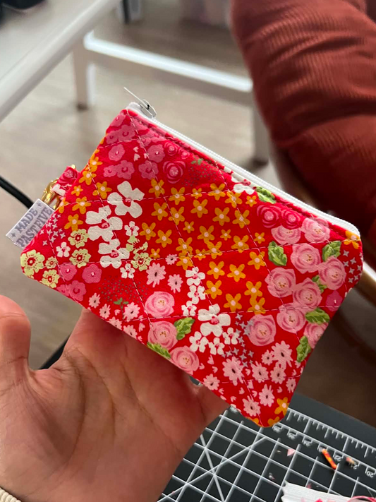 Scarlet Garden Keychain Pouch ❤️